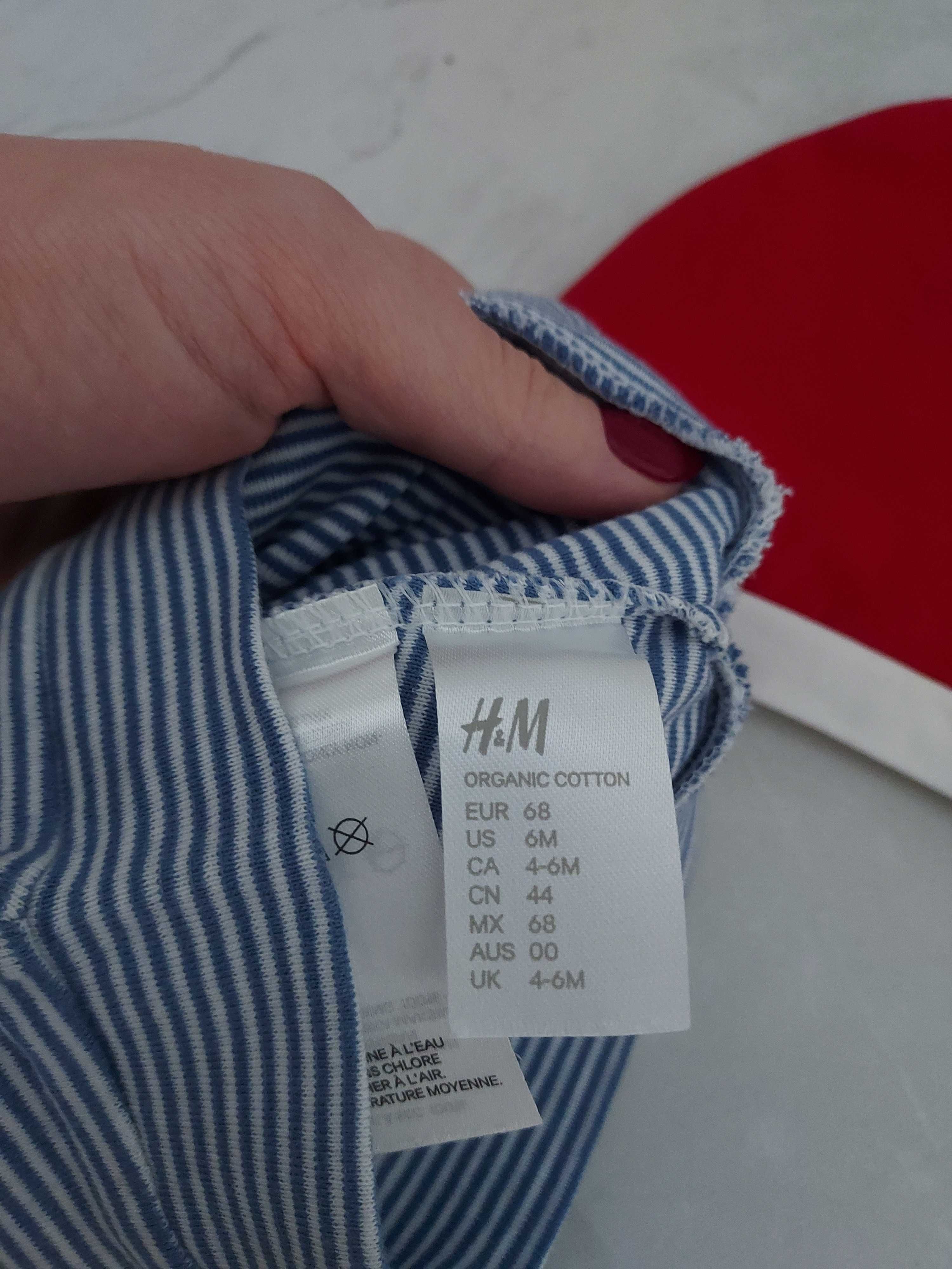 Czapki niemowlęce h&m r. 62 i r. 68