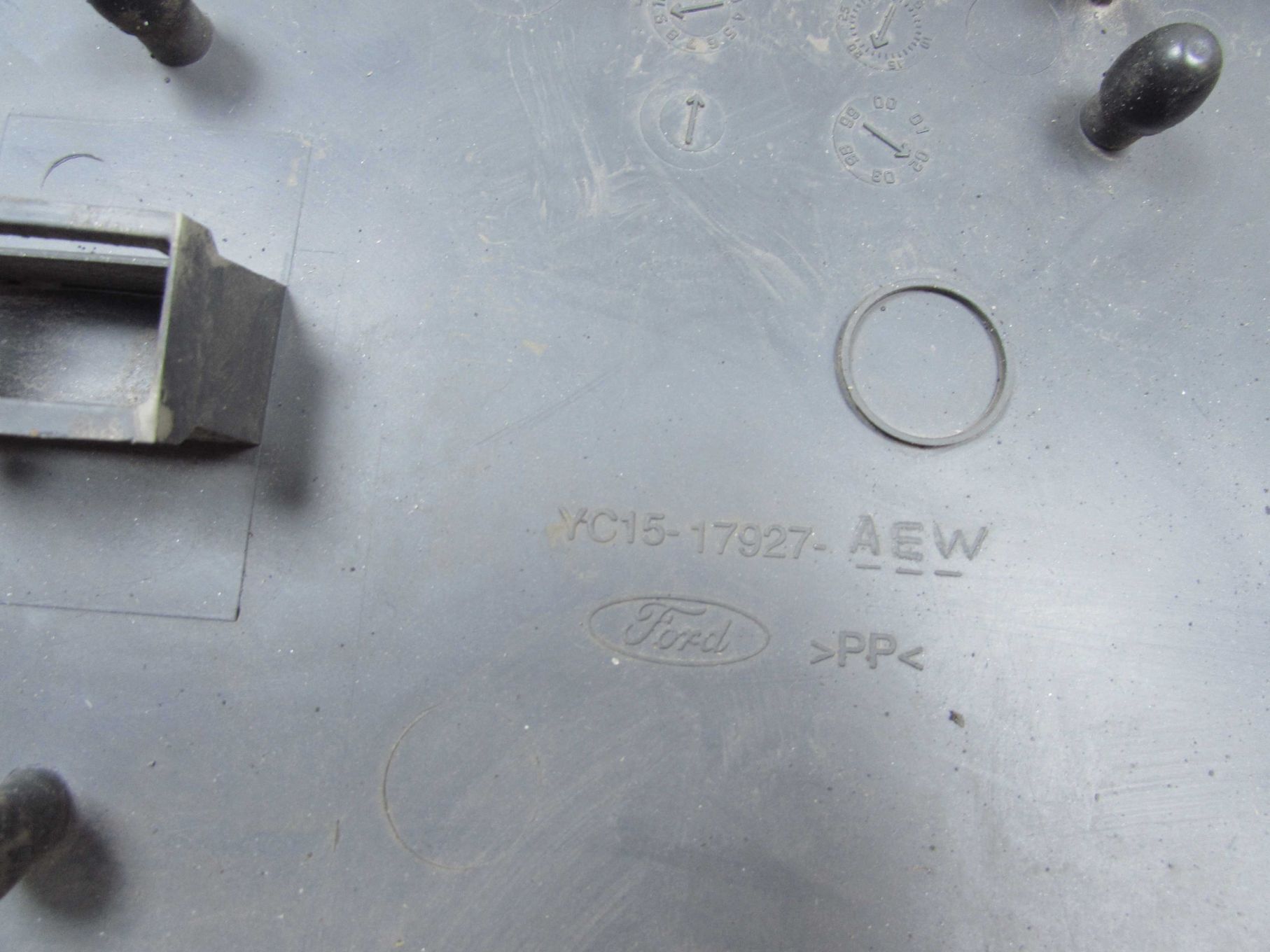 FORD TRANSIT VII MK7 ZDERZAK TYL NAROZNIK LEWY YC15-17927-AEW 06-13