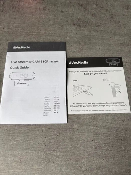 Вебкамера AverMedia Live Streamer CAM PW310P