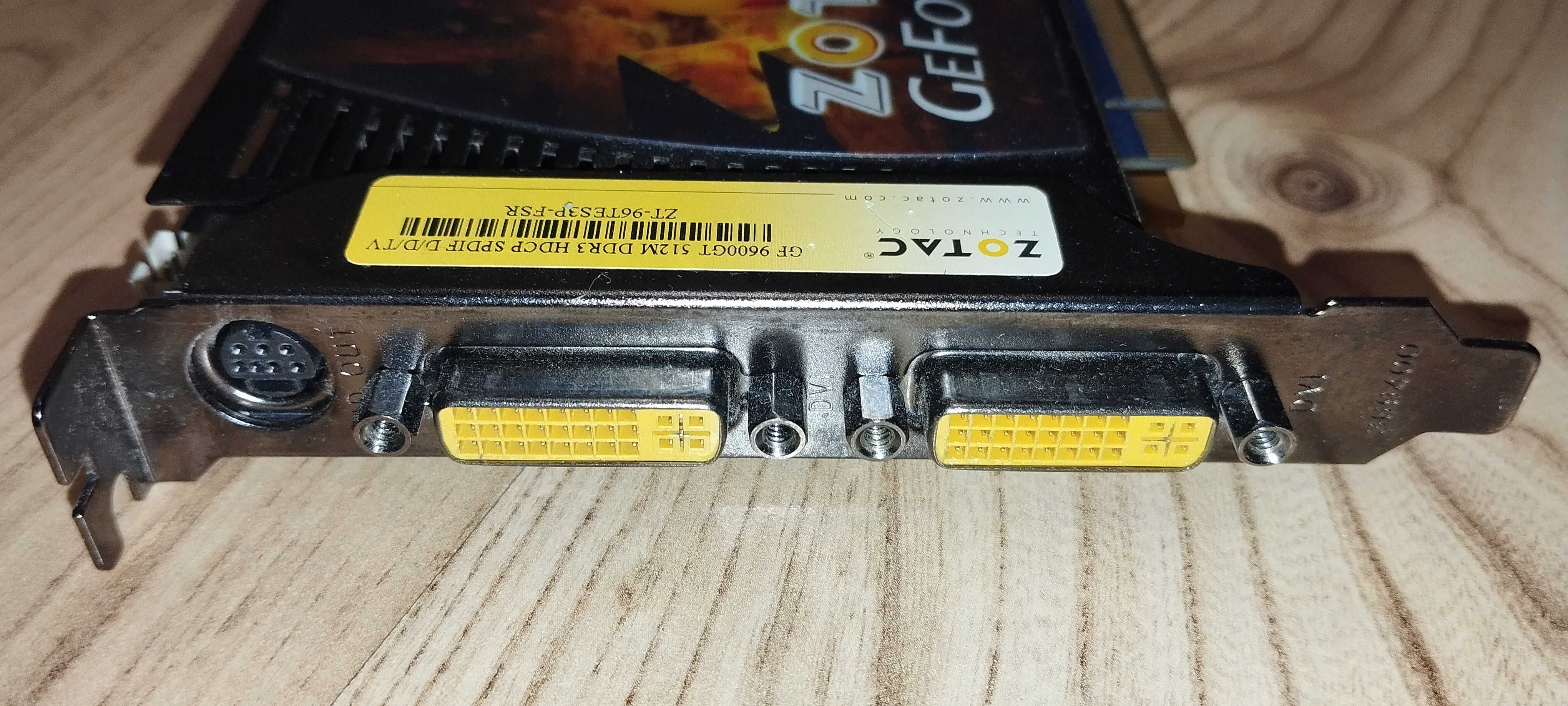 Відеокарта Nvidia geforce 9600 gt 512 mb, intel Е6400, материнка плата