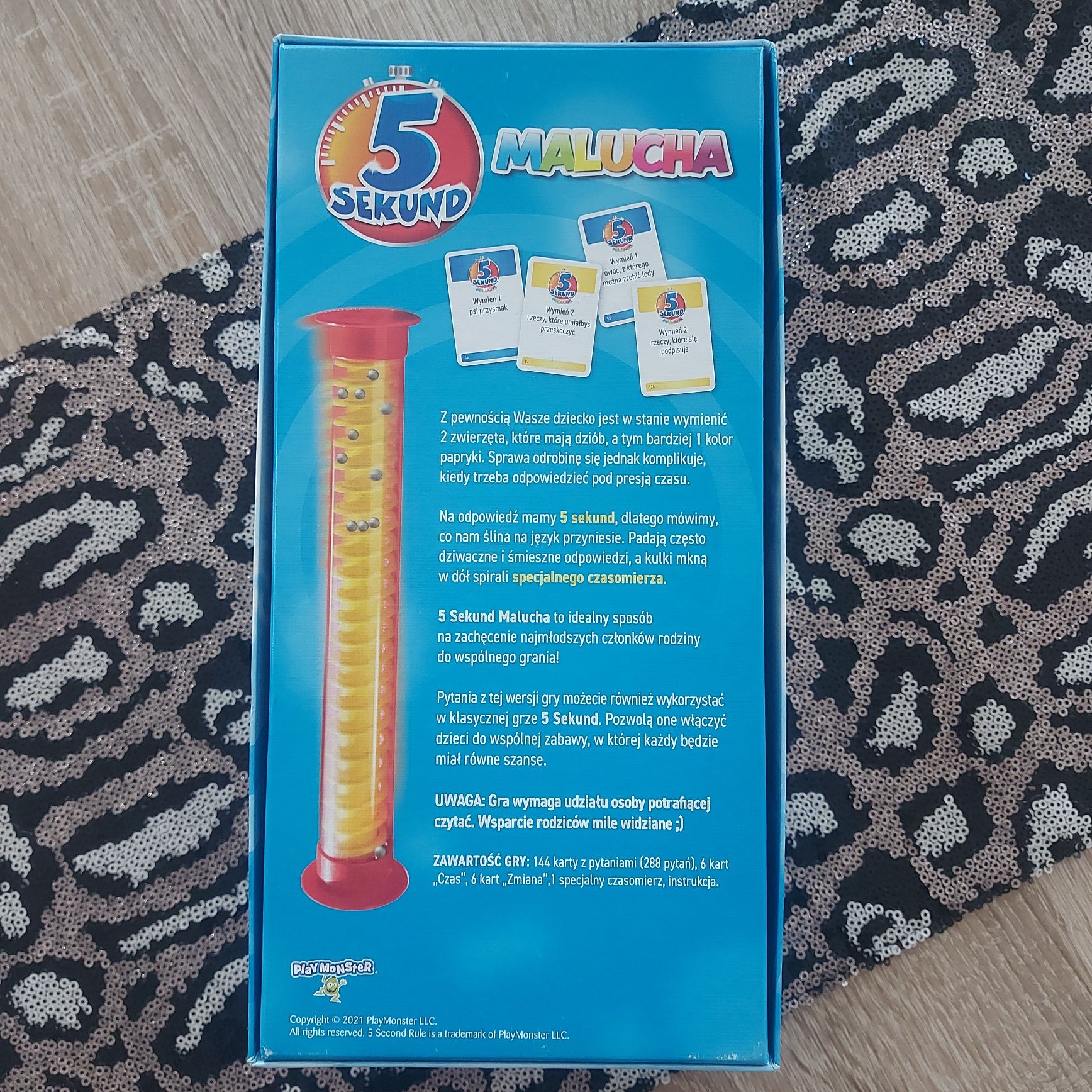 5 SEKUND MALUCHA - gra w wersji Junior