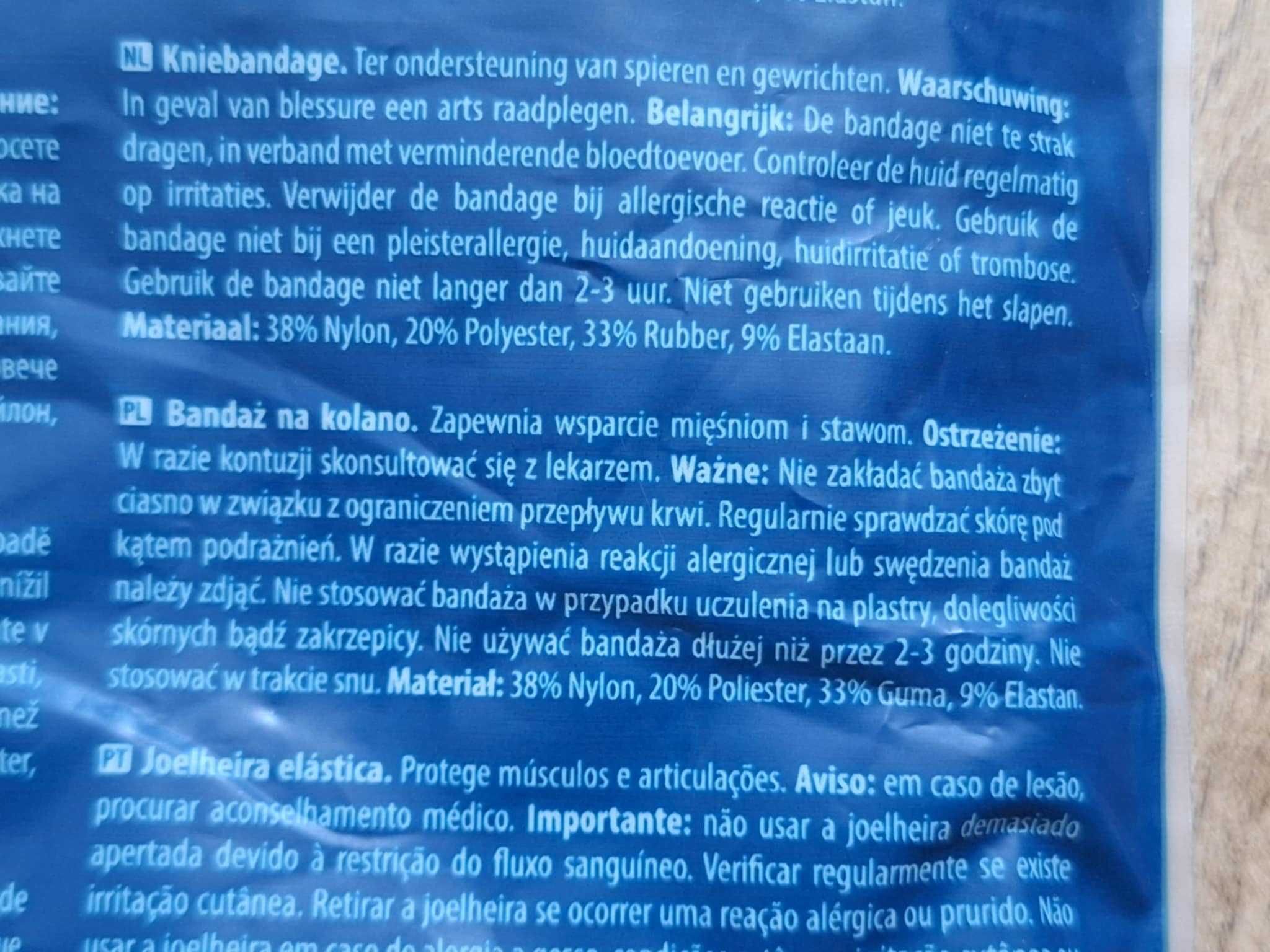 orteza opaska na kolano M/L