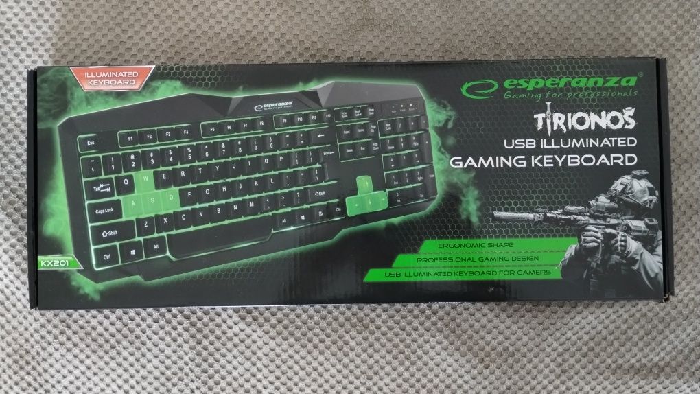 Klawiatura gamingowa Esperanza KX201