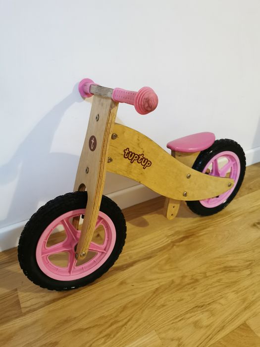 Drewniany rower biegowy tup tup