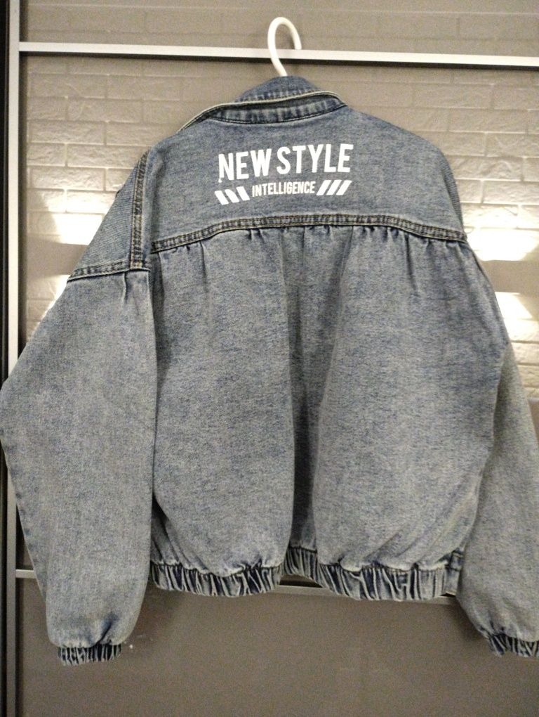 Джинсовий піджак для дівчинки