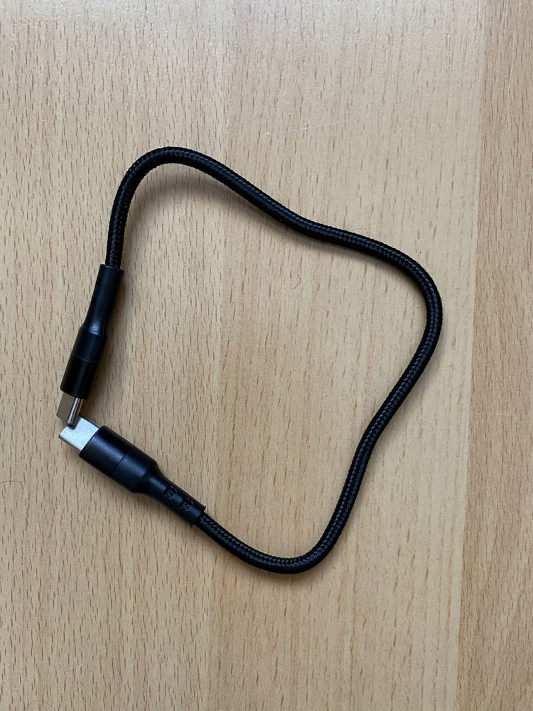 Kabel usb c - usb c 30 cm Car Apple Android Auto