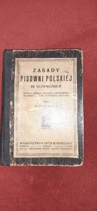 Zasady pisowni polskiej że slowniczkiem