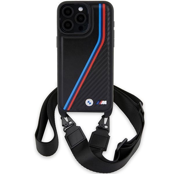 BMW Etui Hardcase M Carbon Tricolor iPhone 15 Pro Max 6,7"