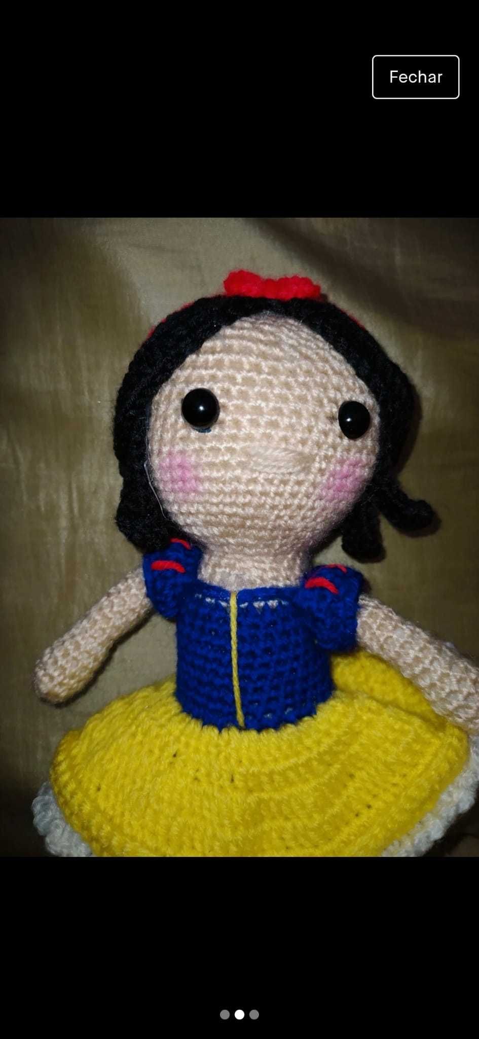 Amigurumi Branca De Neve