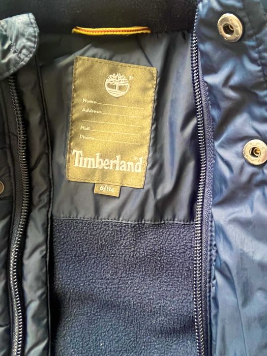 Жилетка для хлопчика Timbarland на 6 років (114 см)  з утепленням