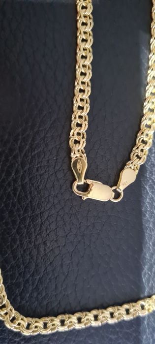 Nowy złoty Łańcuszek Galibardi 60cm pr.585