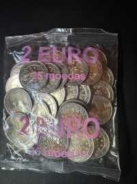 Conjunto de moedas euro Portugal 2002