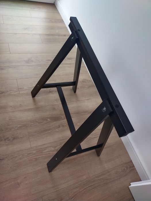 Kozioł koziołek czarny Ikea drewniany Oddvald