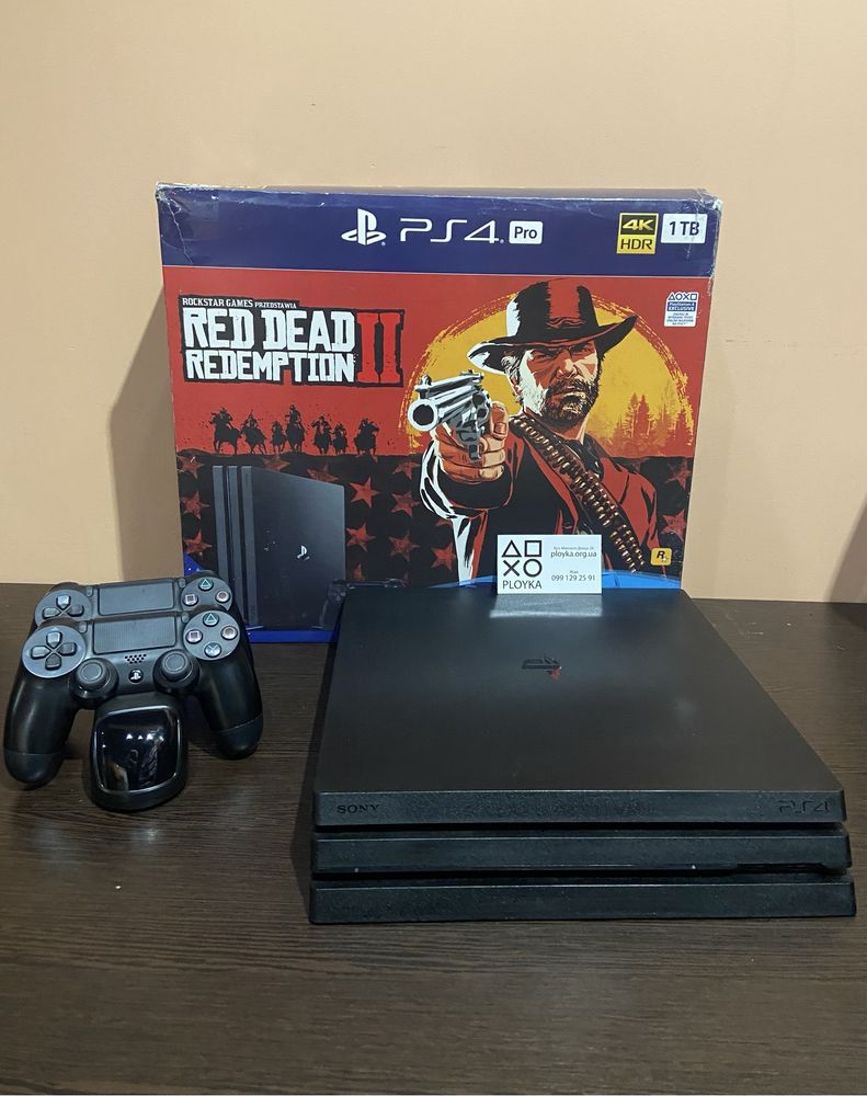 Магазин! Sony Playstation 4 PRO 1TB +300 игр ps+ Гарантия