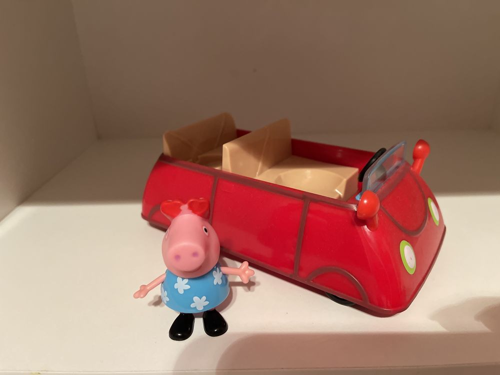 PEPPA PIG auto kabriolet i figurka