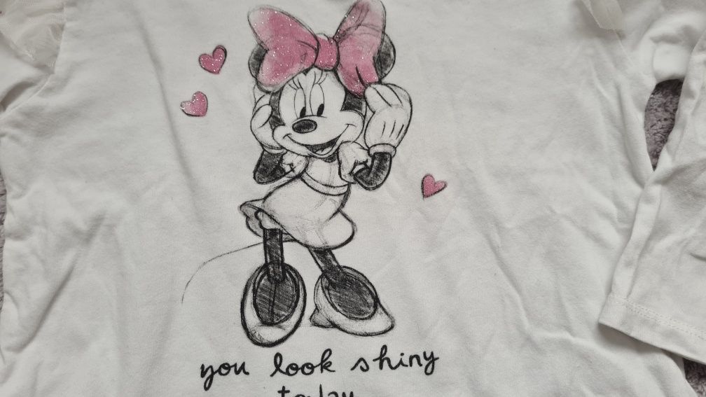 Bluzka koszulka Zara Mickey mouse, rozm. 98