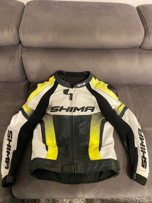 Kurtka motocyklowa SHIMA STR Yellow Fluo 50 (M)