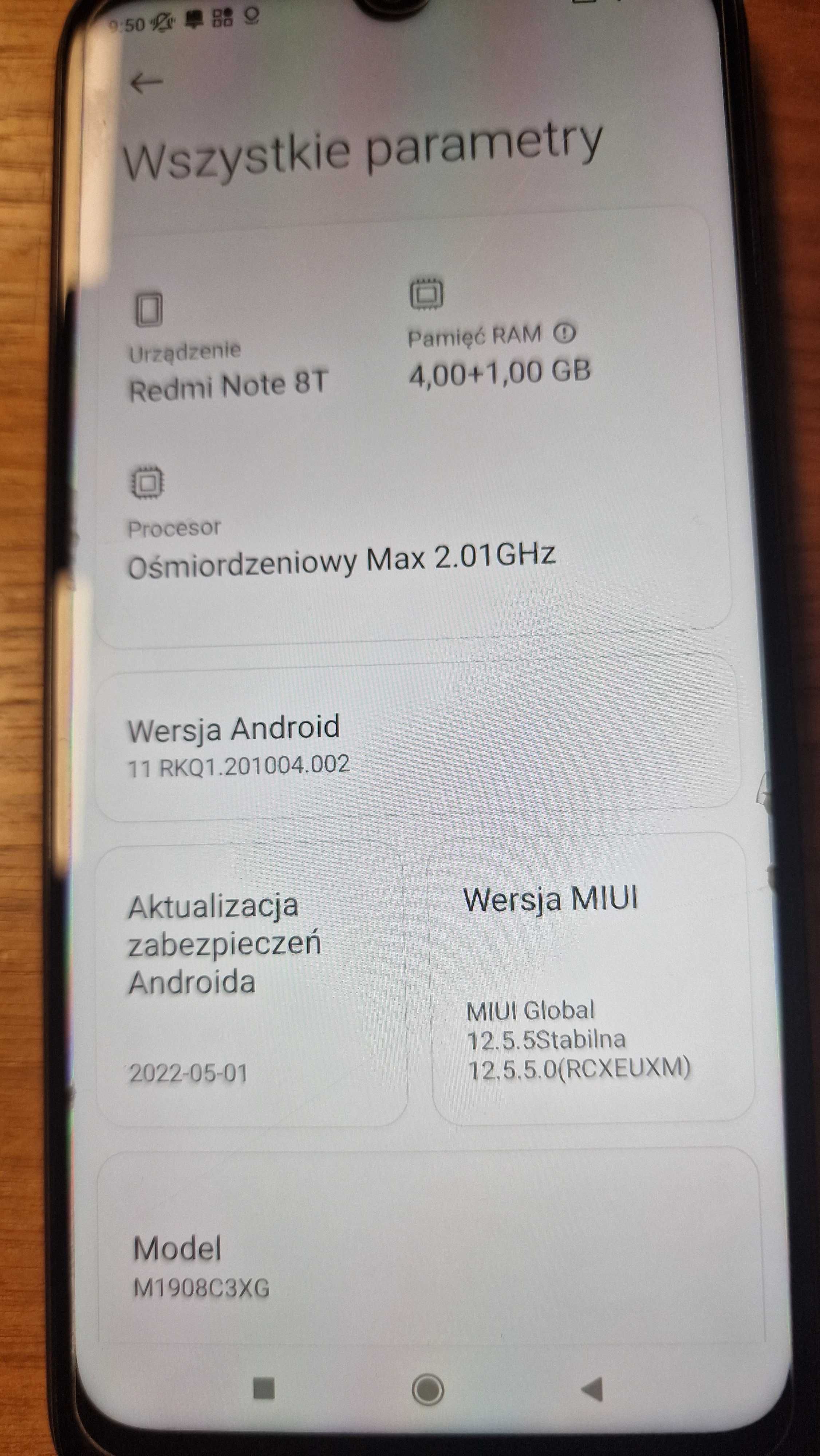 Xiaomi Redmi Note 8T 4+1 GB/64GB