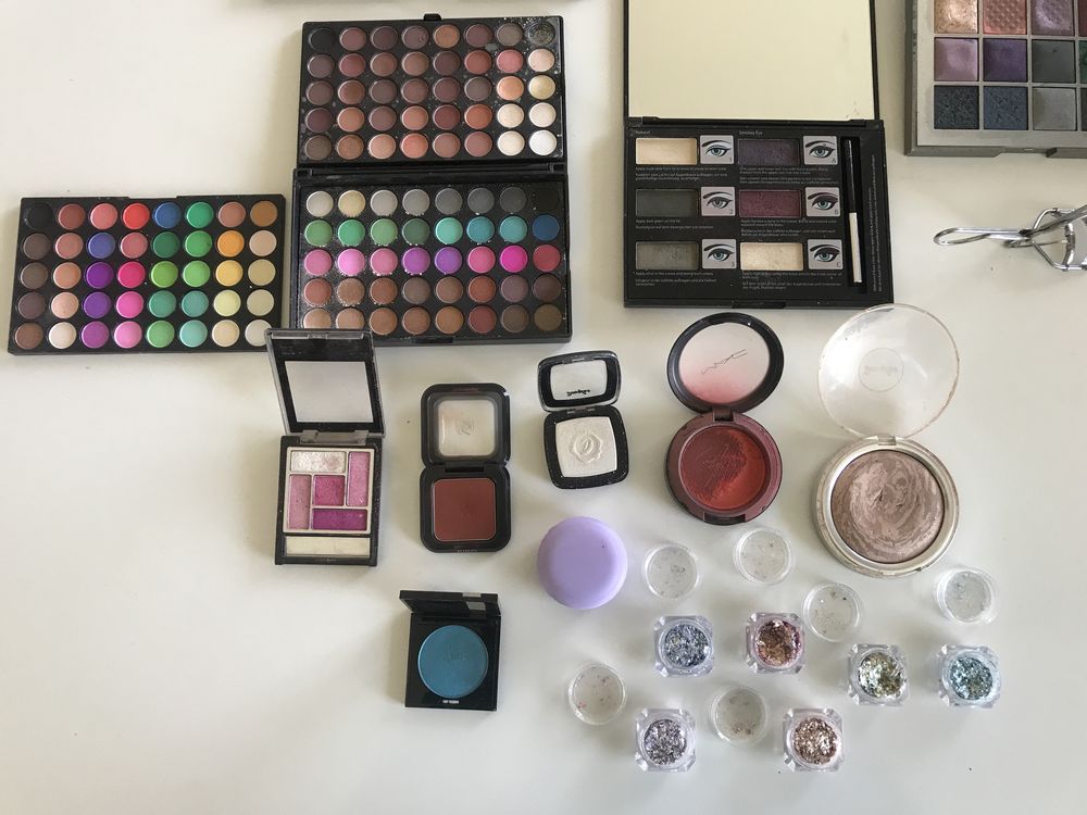 Maquilhagem - Várias paletas sombras olhos, etc. (MAC, NYX, Kiko)