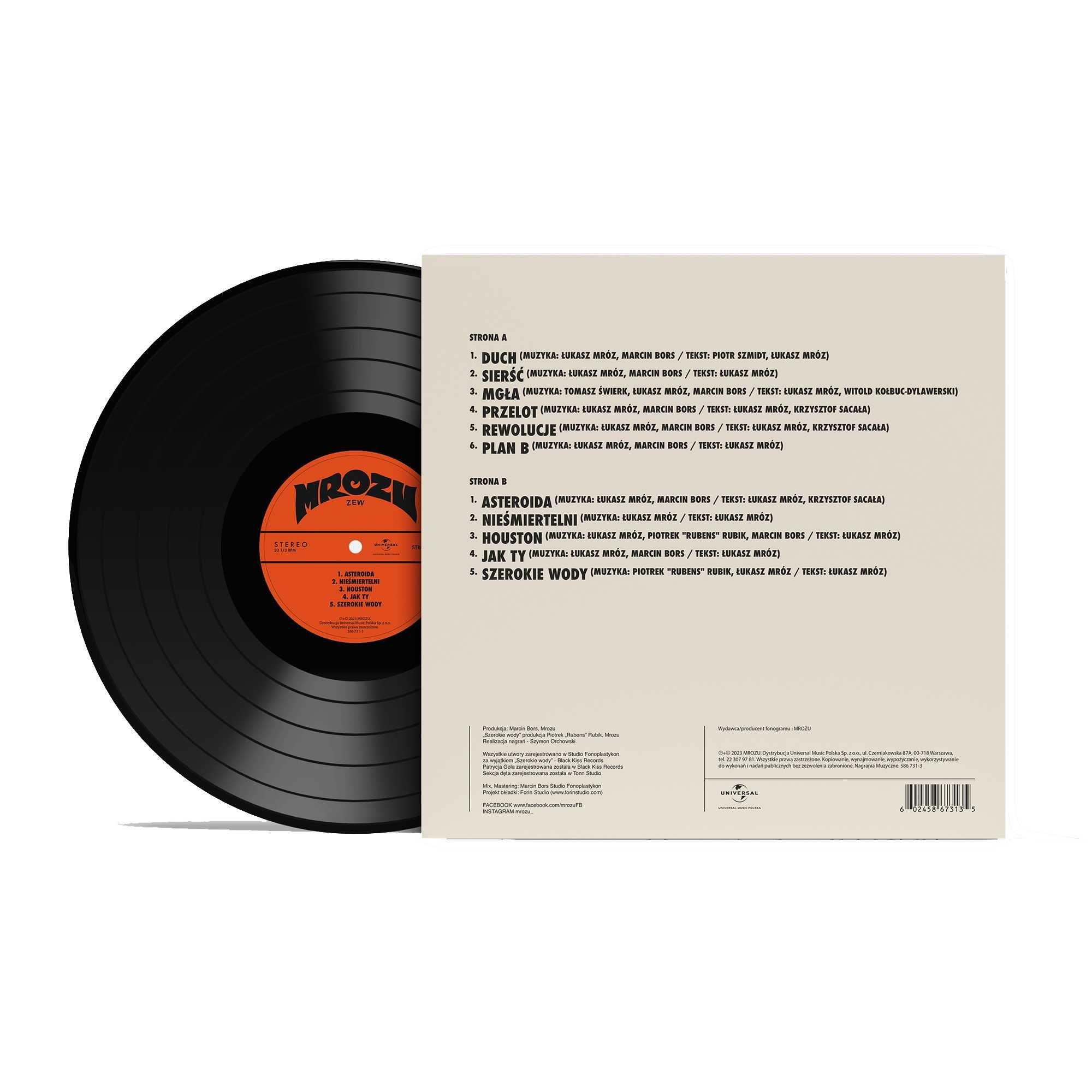 Mrozu - Zew Winyl LP Z Autografem - Nowa - w folii