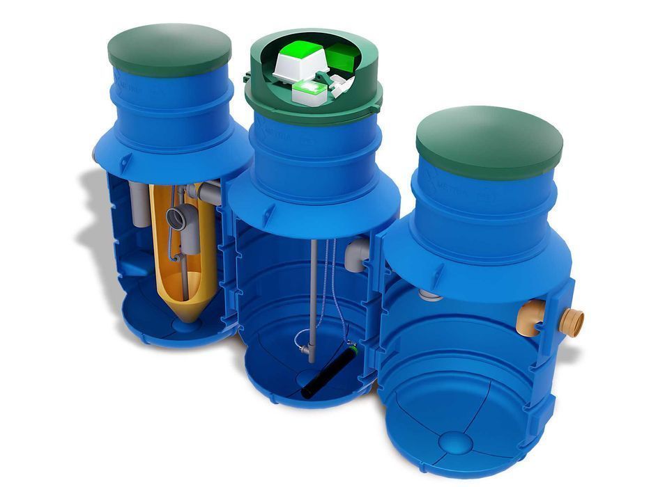 Przydomowa biologiczna oczyszczalnia ścieków PuerFlow  6 osób