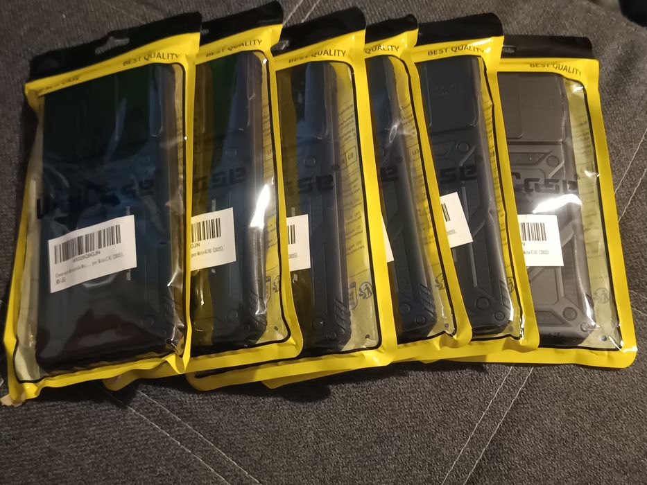 6 capas para Motorola Moto G 5G novas.