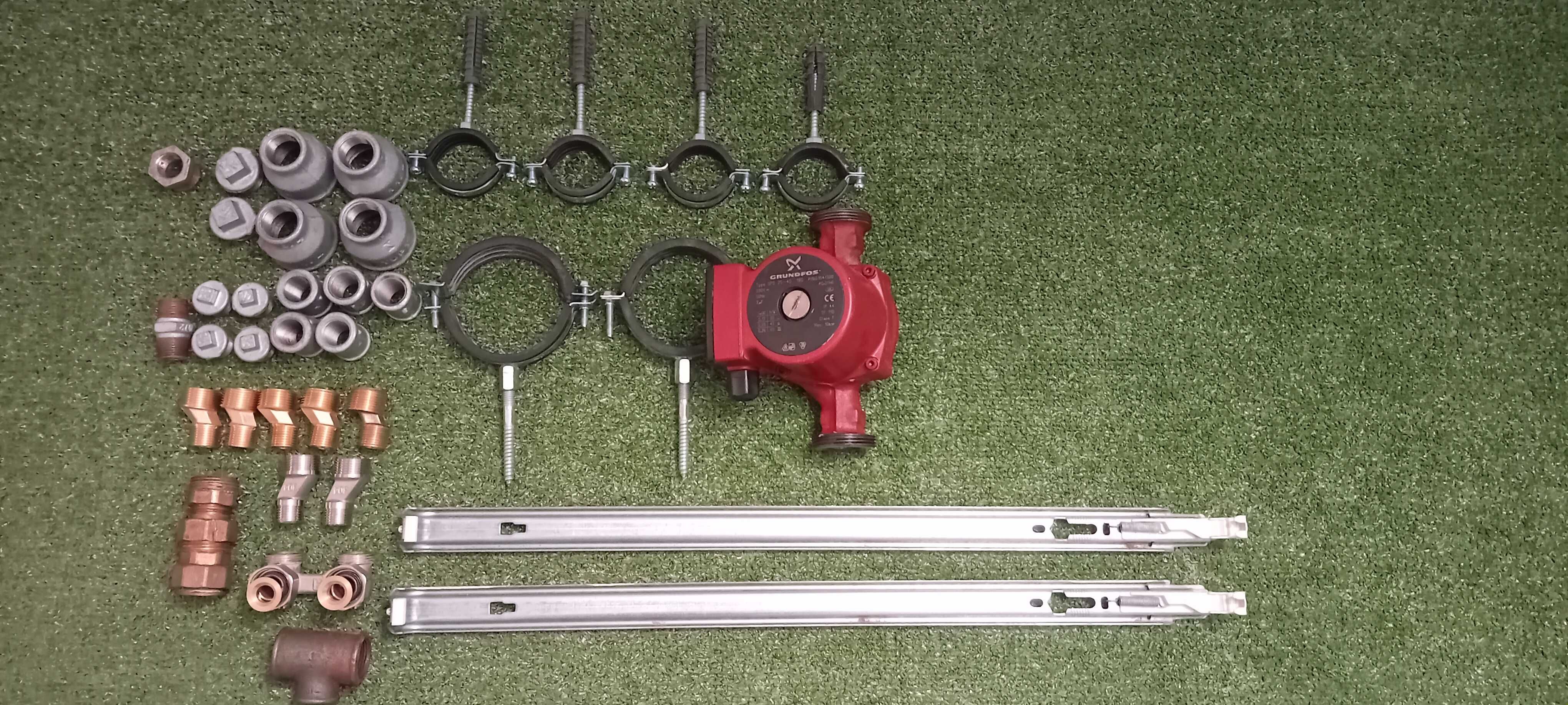 Pompa obiegowa Grundfos materiały hydrauliczne
