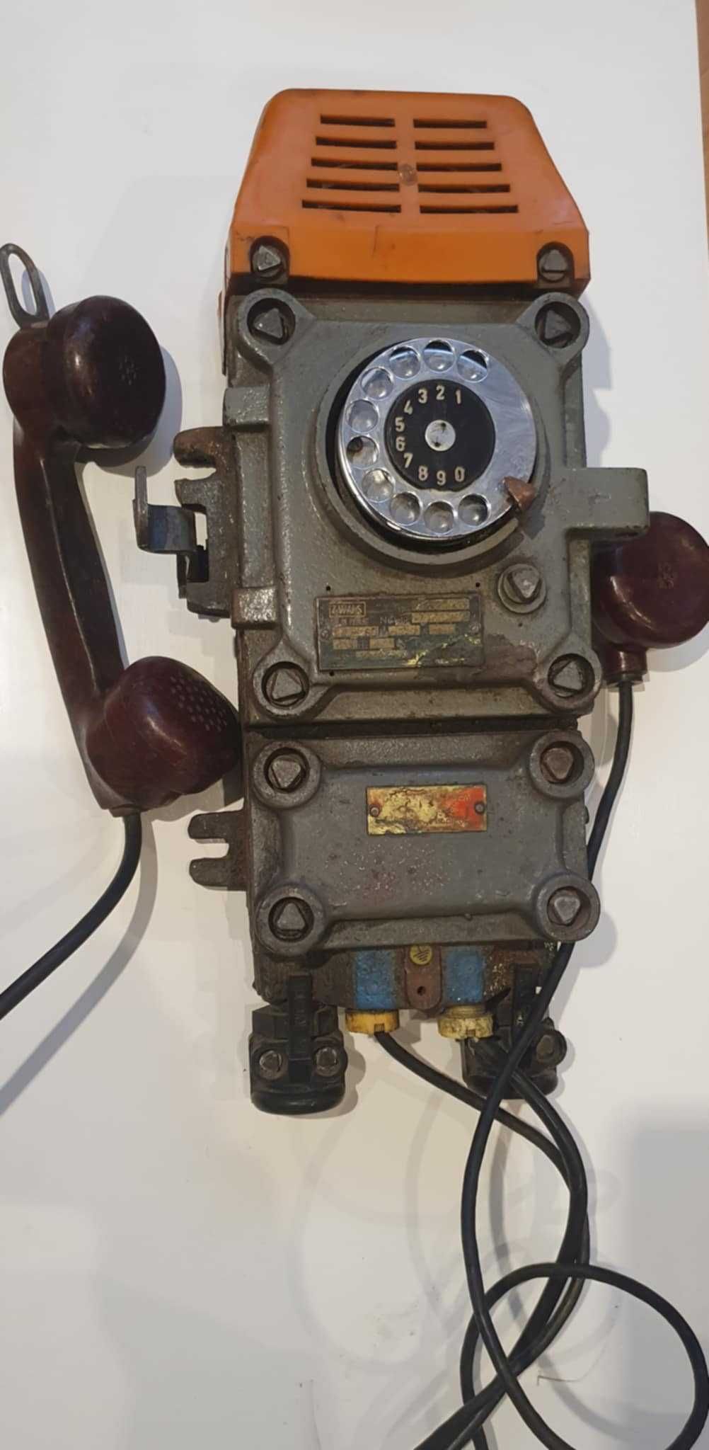 Telefon górniczy kopalniany przemysłowy , industrial PRL