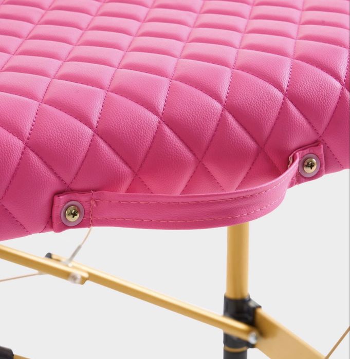 Łóżko do rzęs NOWE różowe i czarne