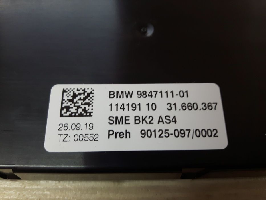 Moduł ładowania baterii SME BMW I3 NOWY Oryginalny 9847.111