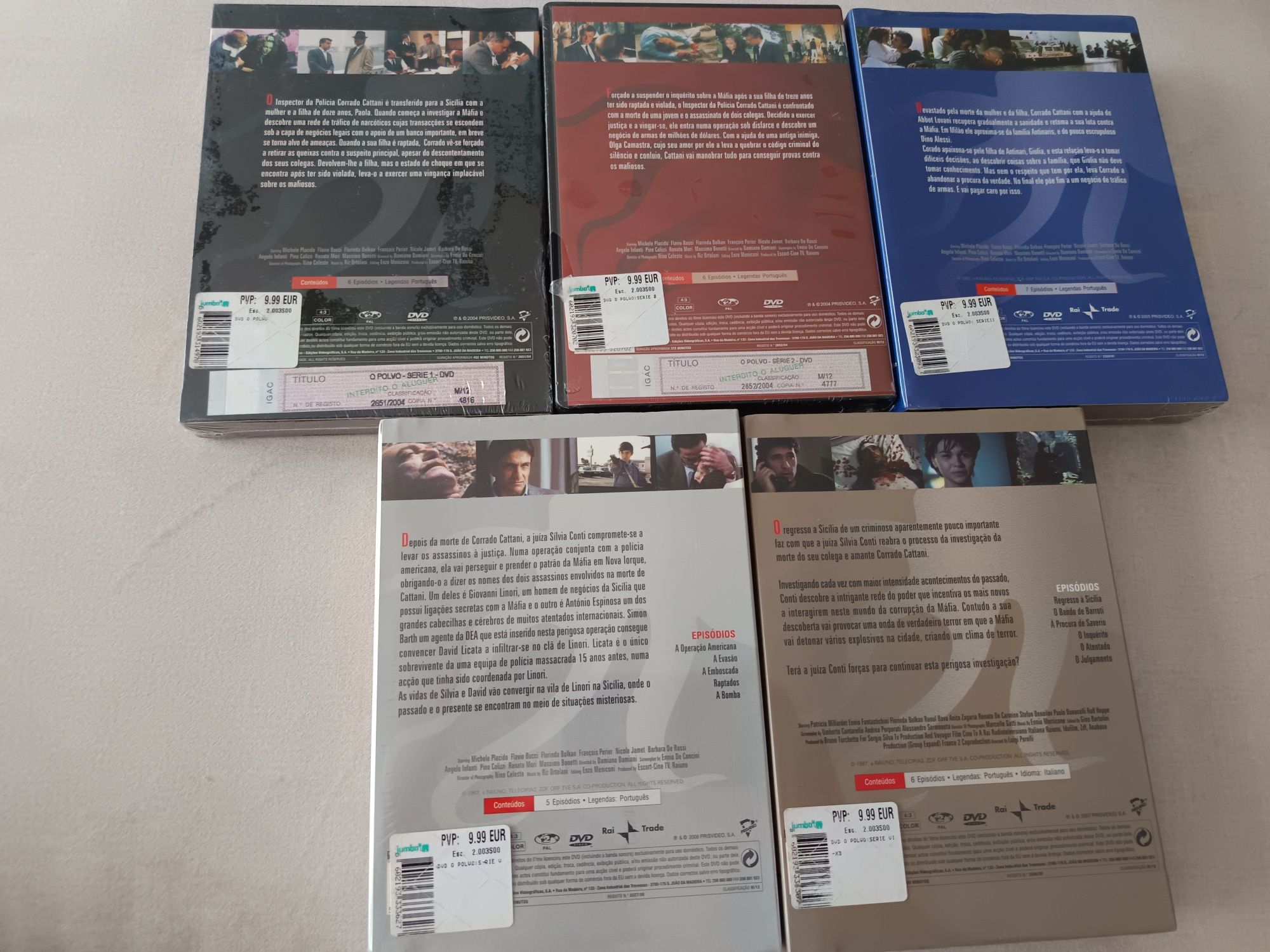 DVD serie o polvo ( novo plastificado)