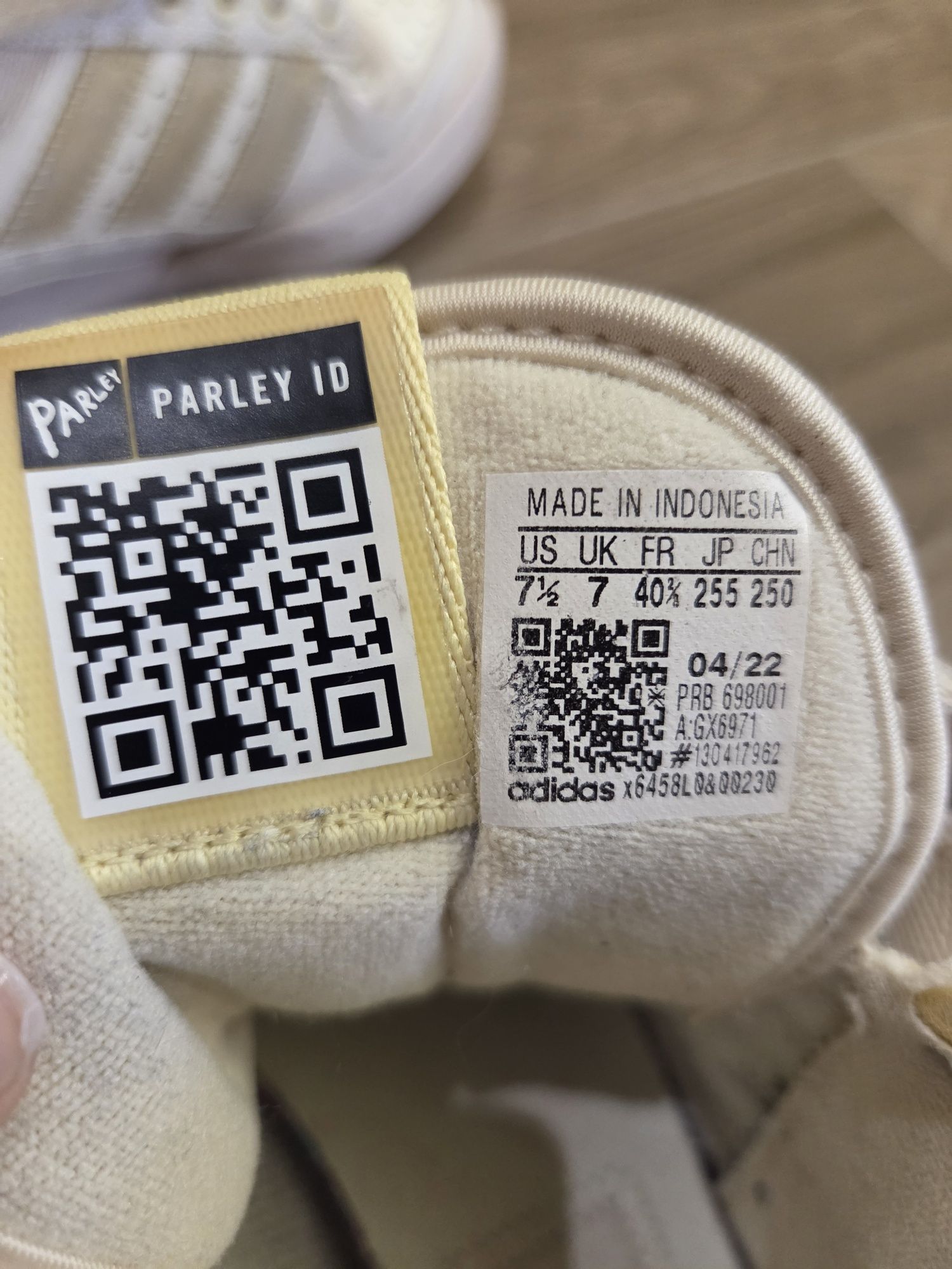Кеды высокие Adidas Forum Mid Parley
