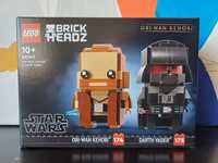 LEGO BrickHeadz Star Wars Obi-Wan Kenobi and Darth Vader 40547