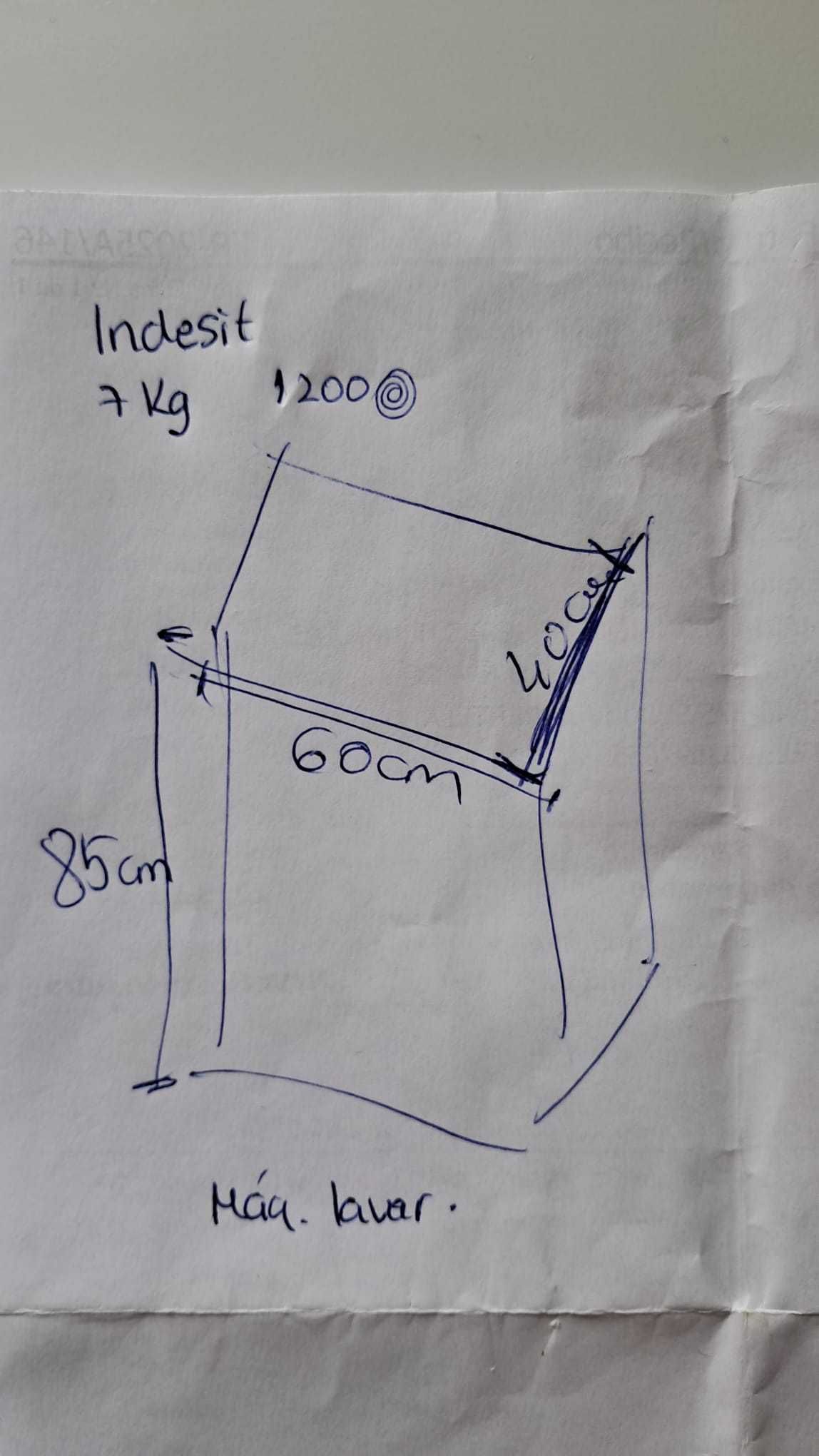 Máquina de lavar roupa abertura em cima (com garantia)