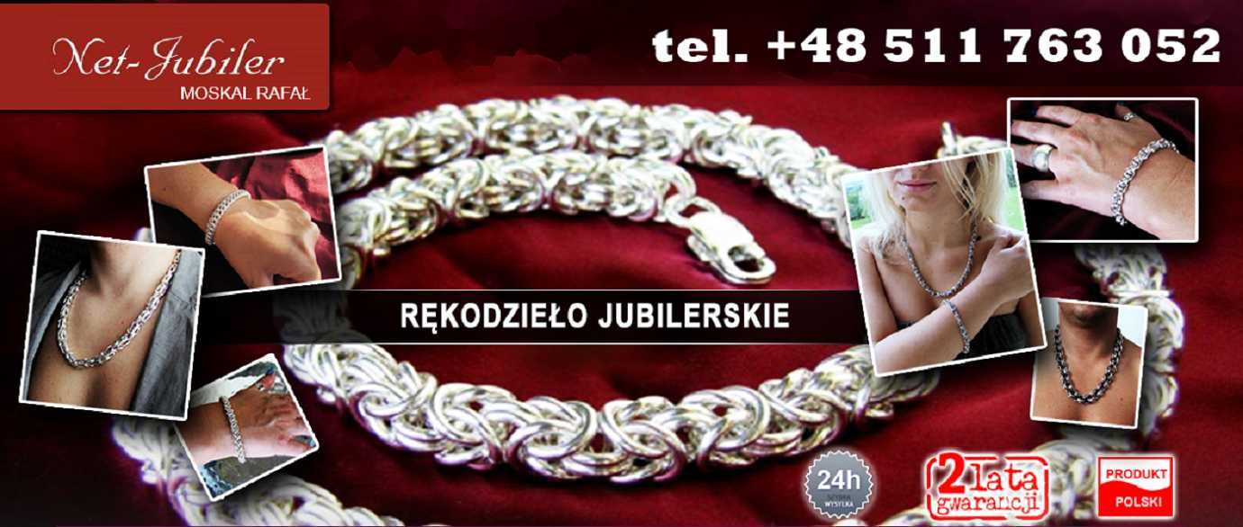 5mm 60cm 54g łańcuszek królewski-bizantyjski srebro925 producent hit