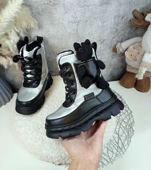 Дитячі зимові чоботи черевики Томм 27 28 29 30 31 32 33 34 35 дутіки