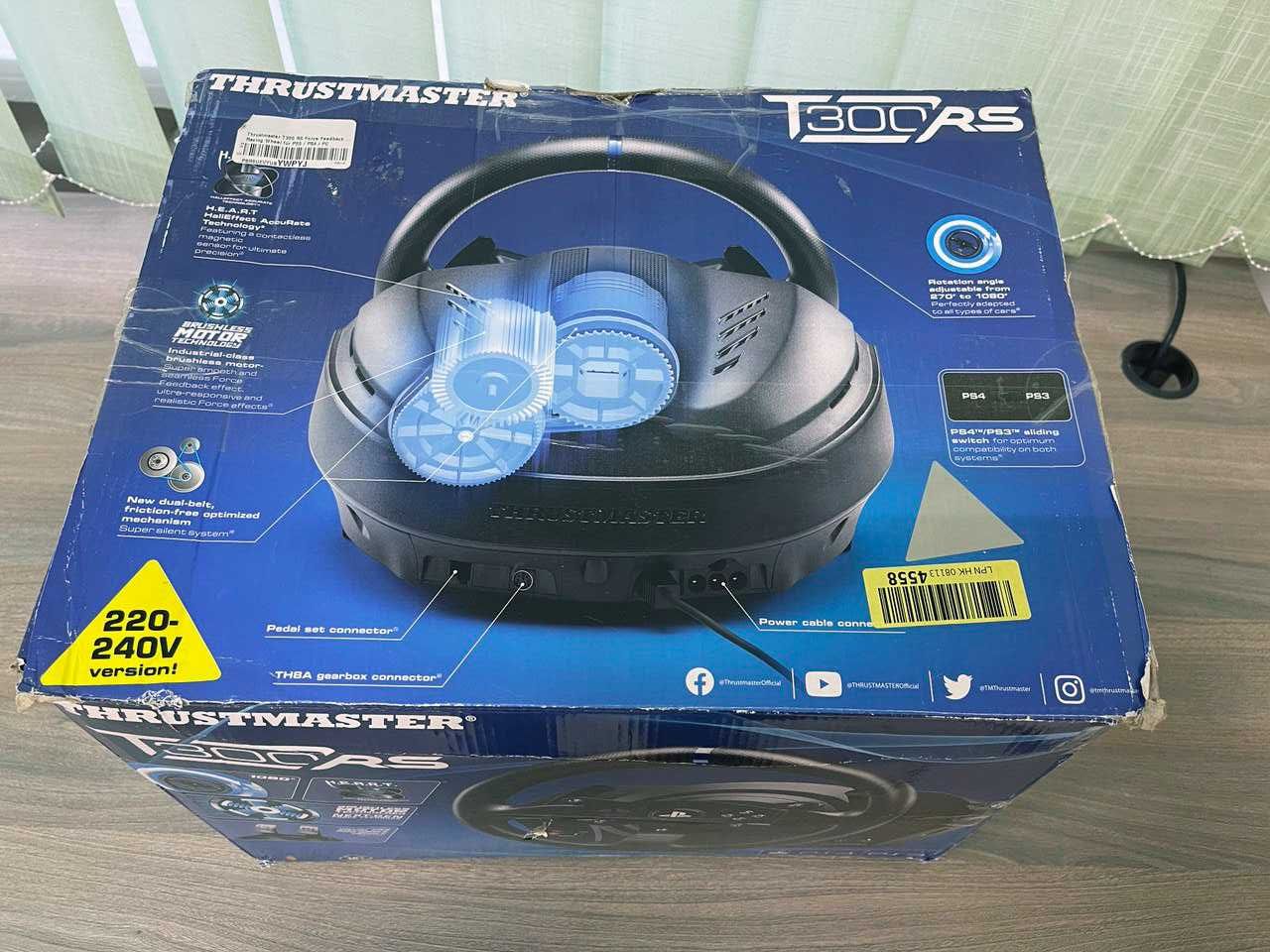 Thrustmaster T300RS Гоночне кермо руль з ефектом зворотньої протидії