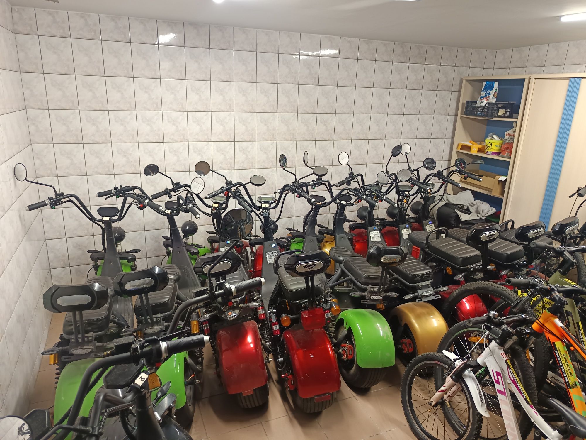 Skuter hulajnoga elektryczna harley hecht cocis zero -W CENIE  2 BATE