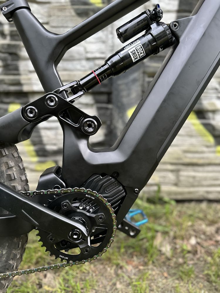 Rower elektryczny karbon dengfu E82 Bafang m510/m560