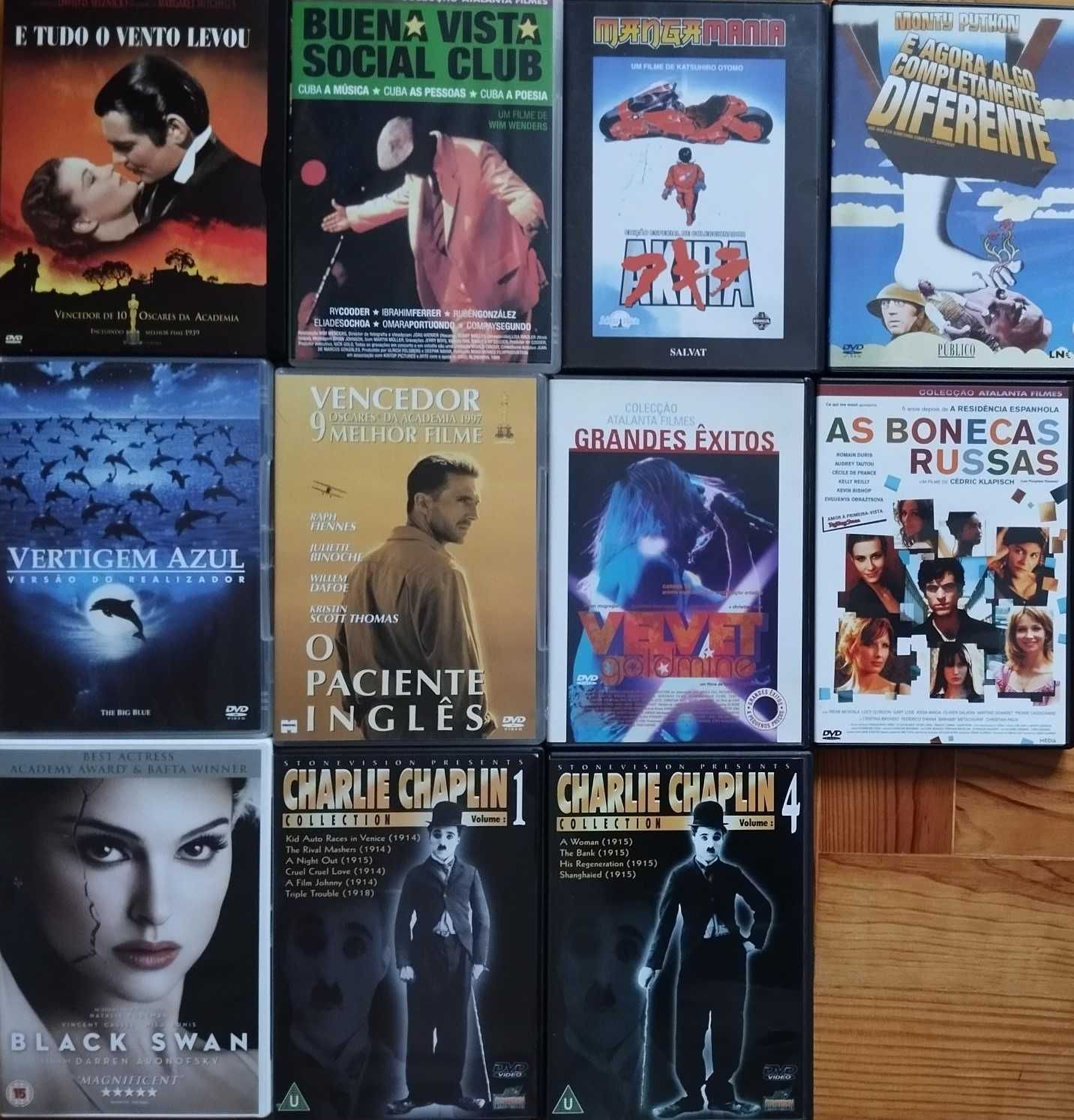 DVDs - originais em estado impecável