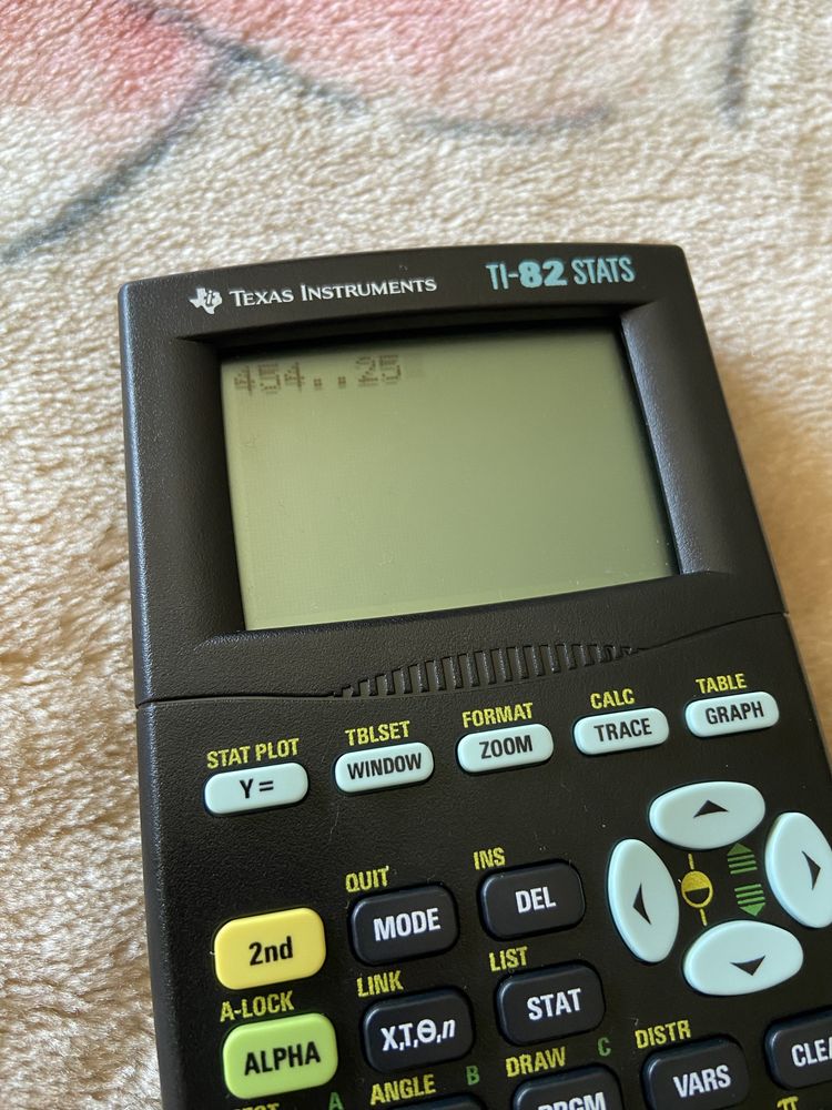 Calculadora Gráfica TEXAS TI-82 STATS