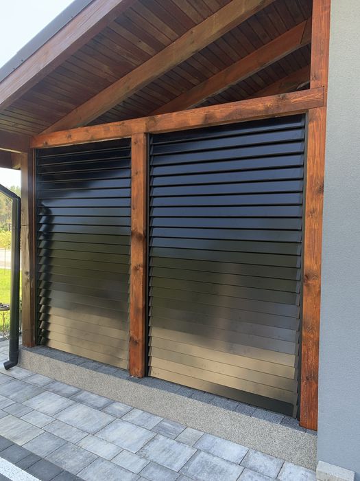 System ruchome deseczki, żaluzji ogrodowe