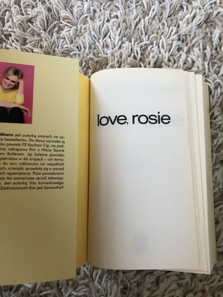 Cecelia Ahern „Love Rosie”