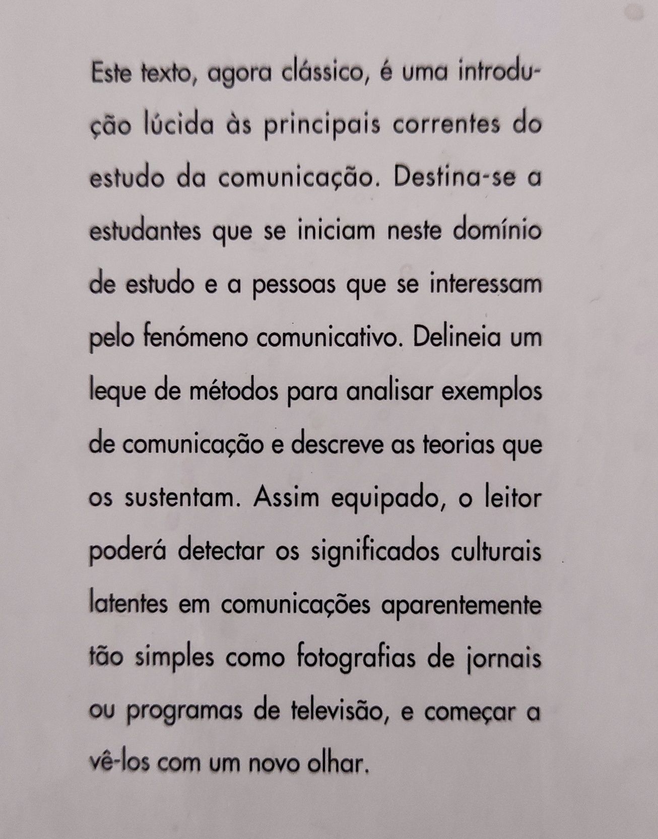 Introdução ao estudo da comunicação - John Fiske - Capa dura