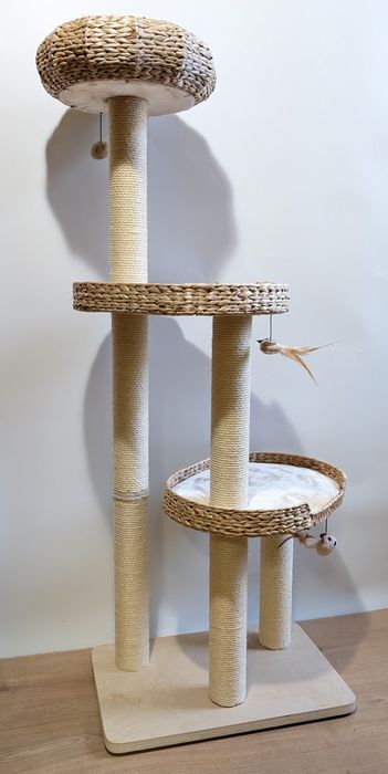 Natural Home Iii Drapak Dla Kota Beżowy 60X40X154Cm DUŻY - Defekt