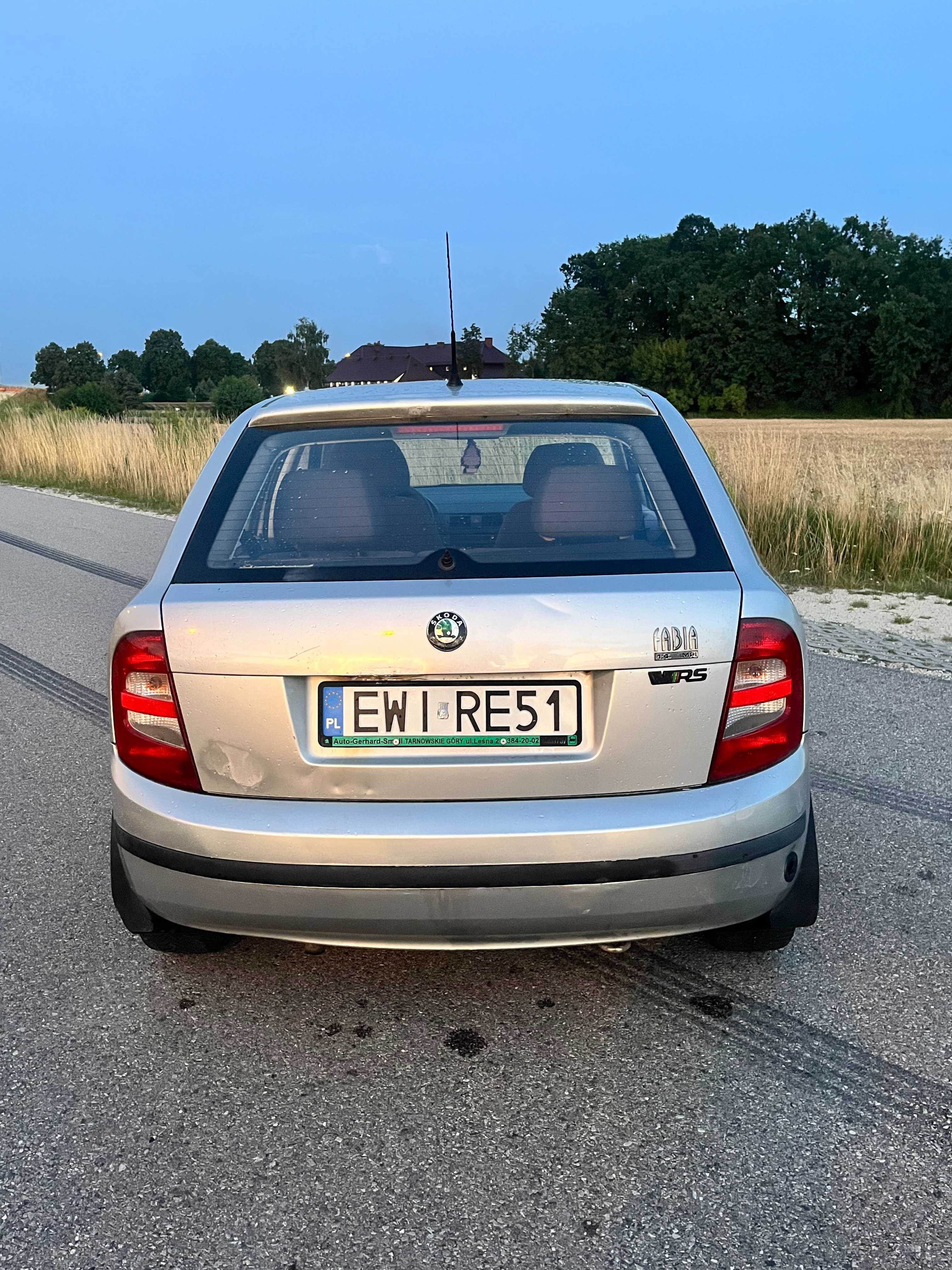 Skoda Fabia 1,4 MPI , 2001r LPG