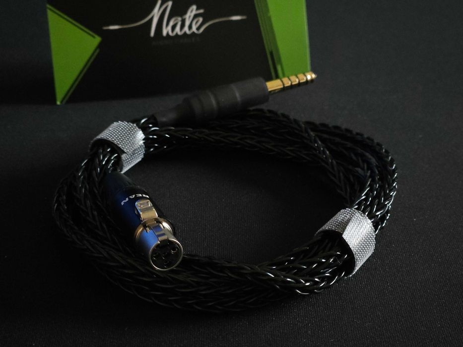 Kabel zbalansowany do Sennheiser HD 490 PRO, 1,3m, miniXLR 4-pin