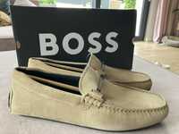 Hugo Boss skorzane meskie mokasyny Nowe roz.42/43