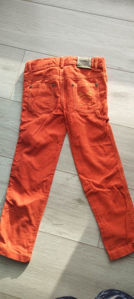 Spodnie pomarańczowe 98