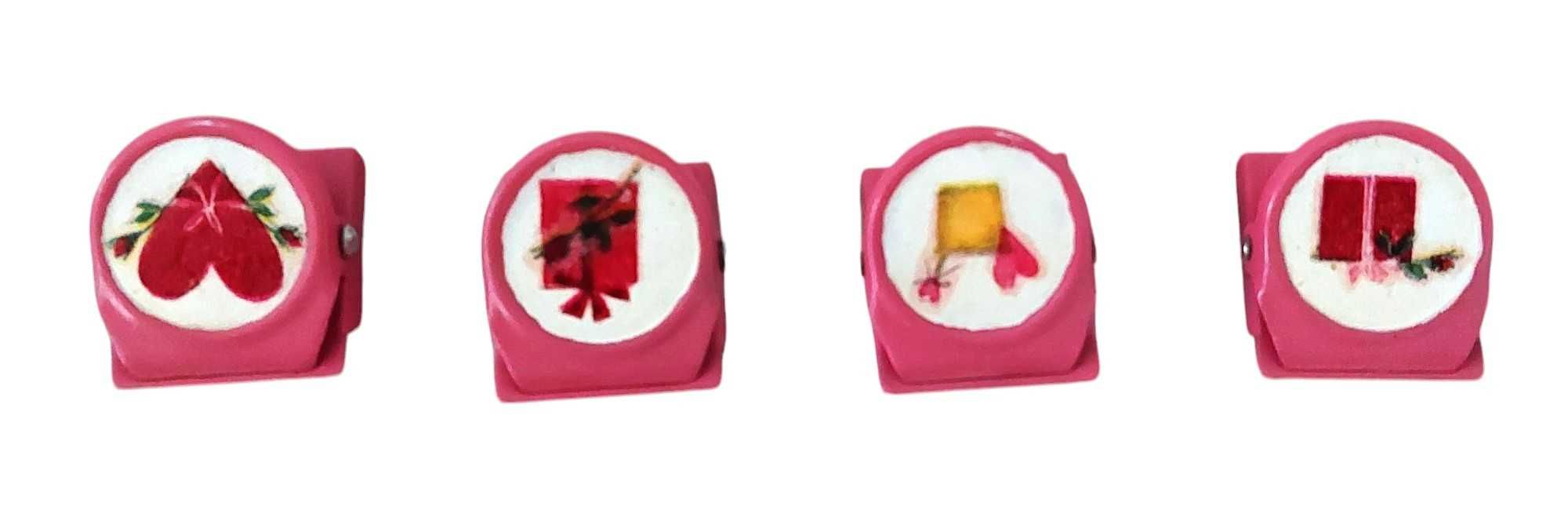 Cudowne Magnesy Świąteczne - Idealny Prezent (zestaw 4 sztuk)